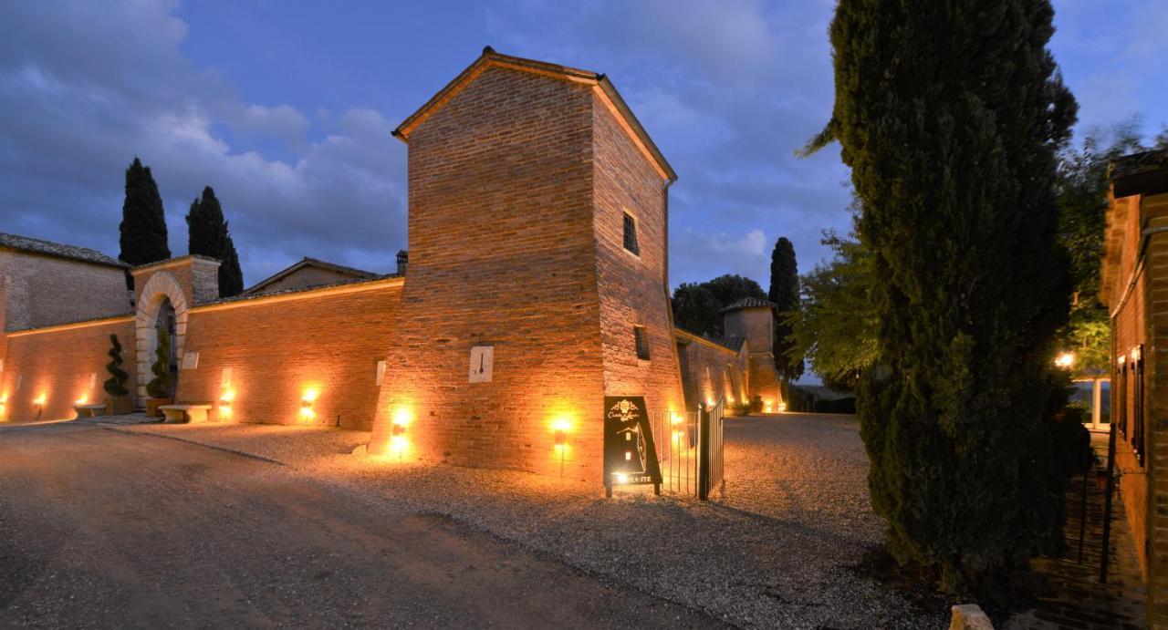 Отель Castello Di Leonina Relais - Adults Only Сиена Экстерьер фото