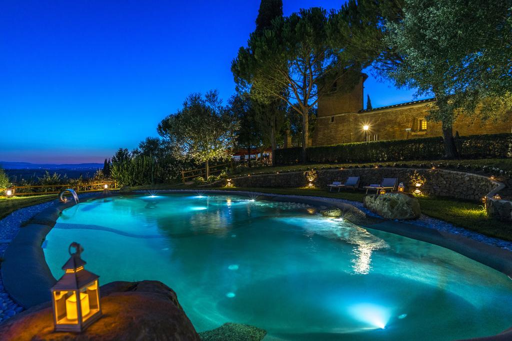 Отель Castello Di Leonina Relais - Adults Only Сиена Экстерьер фото